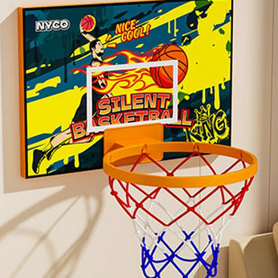 Children s High Rebound Weighted PU Basketball for Quiet Pro Training Size 5 - 21 cm Youth