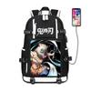 Ghost Annihilation Blade School Bag Male Tanjiro You Bean Junior High School High School College Student Animation Peripheral Backpack Luminous