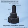 1000L IBC Tankadapter 60mm Grobgewinde Hahnanschluss Wassertankanschluss Für Hausgarten Wasserablaufverbindungen 1 Stück