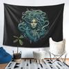 Ancient Greece Medusa Gorgon Vintage Style Tapestry Decoration Art Aesthetic Tapestries for Bedroom Home Wall Cloth Wall Hanging
