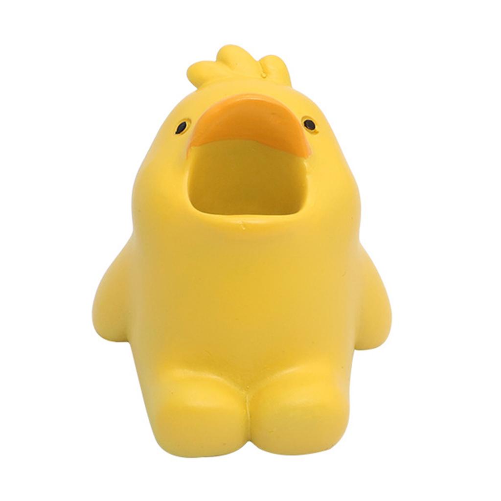 Multi Functional Cartoon Animal Toothbrush Holder Resin Stand for Toothbrushes Cups and More Bathroom Decorations