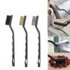 6Pcs Stainless Steel Wire Brush Dirt Hard Cleaning Toothbrush Industrial Toothbrush Mini Copper Steel Wire Brush