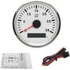 ELING Tachometer RPM Gauge with Hour Meter for Car Truck Boat Yacht 0-3000RPM 85mm with Backlight