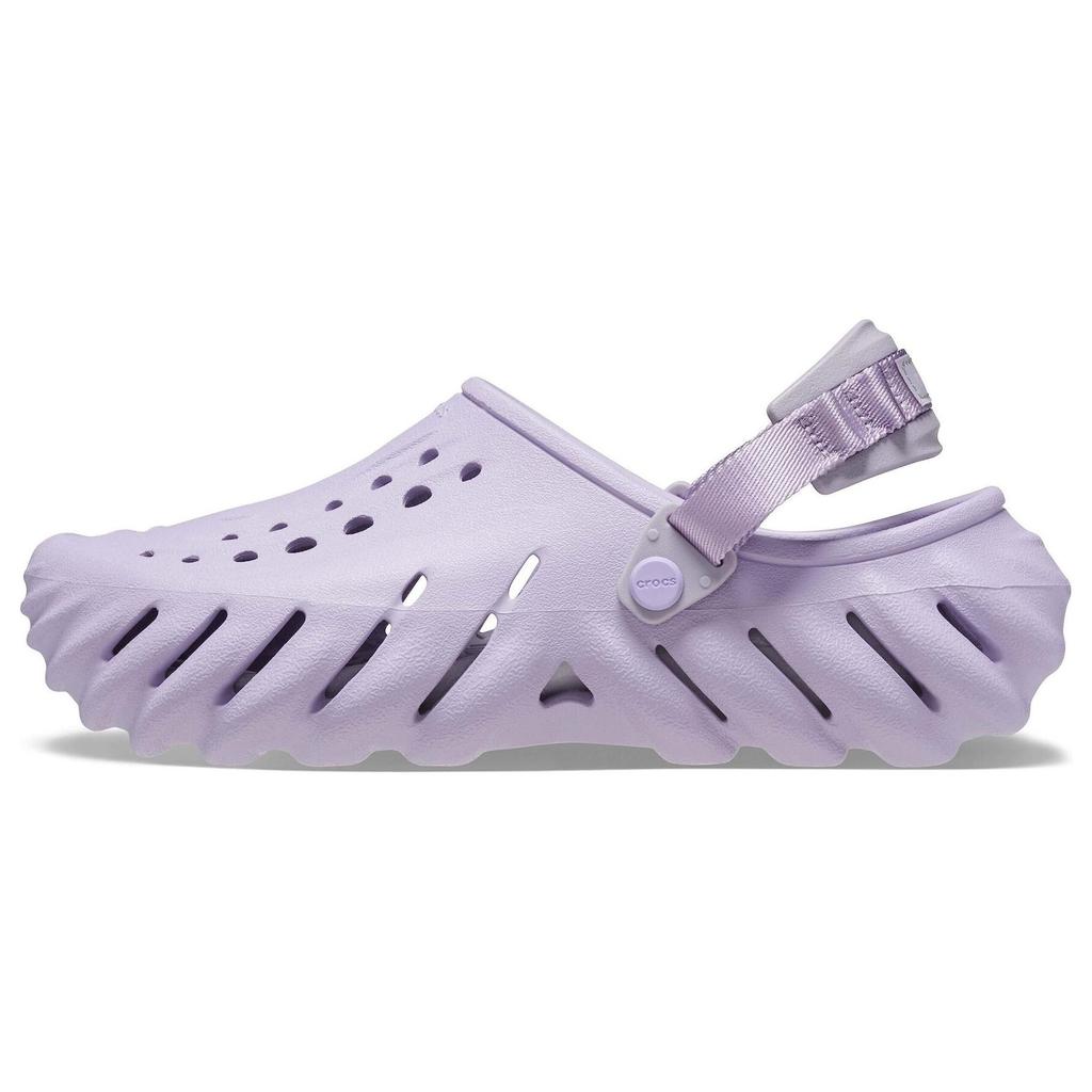 Crocs Echo Clog Comfortable Versatile Clogs Women clogs Purple 207937-530