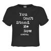 Amplified Womens/Ladies Can´t Stand Me Now The Libertines Crop Top