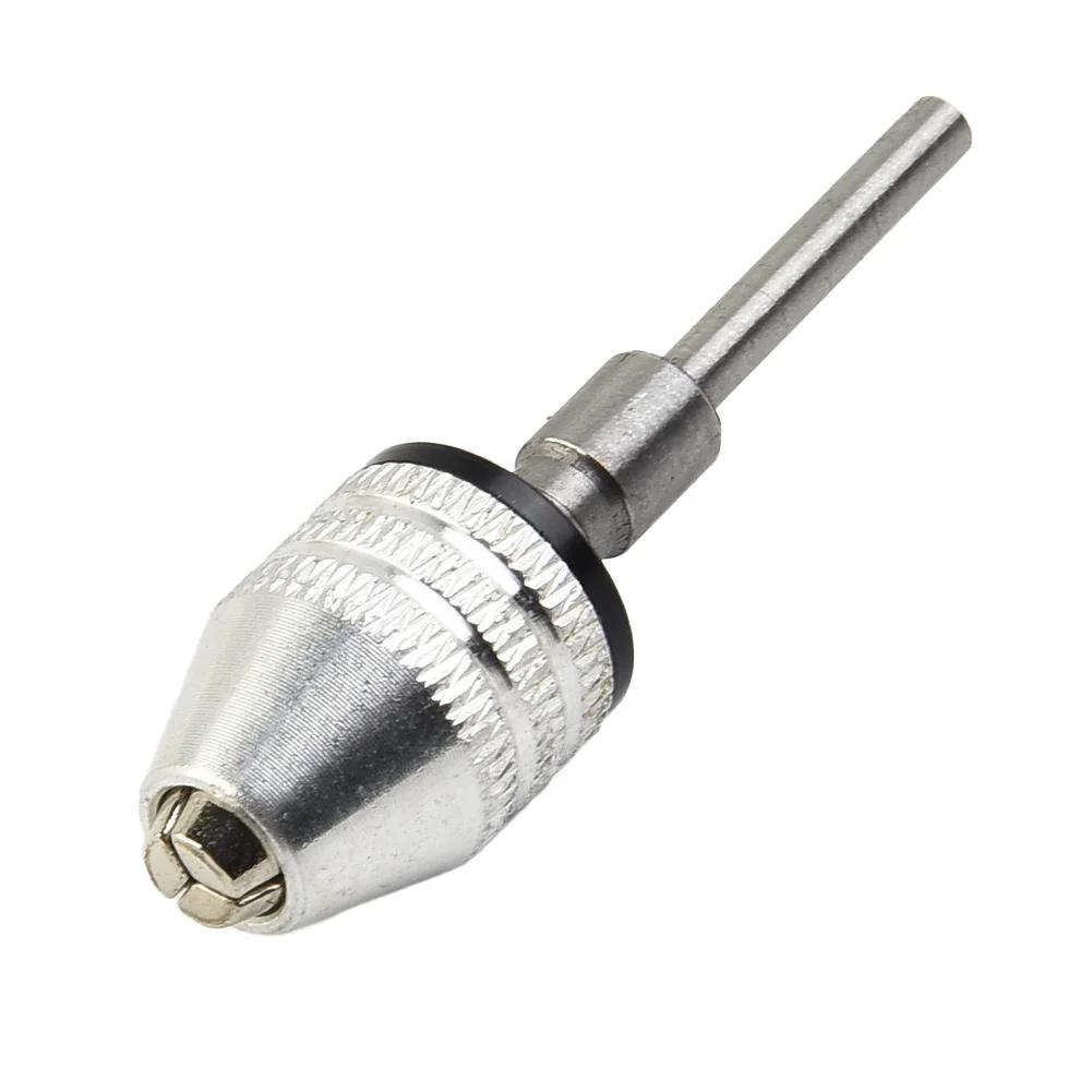 3mm Round Shank Drill Chuck For Rotary Tools Including For Grinder And Nail Machines With 0 3 3 4mm Clamping Capacity