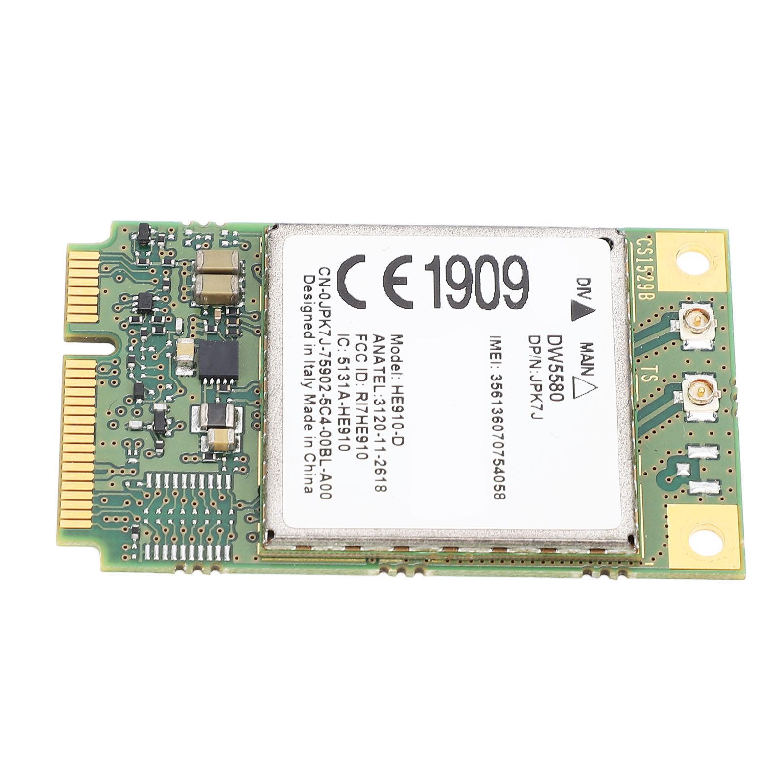 

DW5580 HE910 D Module Mini PCIe UMTS HSPA 3G Network Card Module for PDAs MRMs Logistics POS