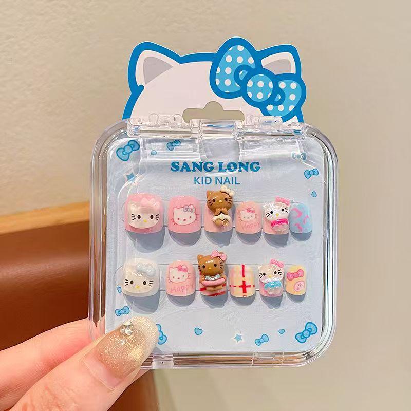 Children's Cute Cartoon Nail Stickers - Kuromi & My Little Pony Designs