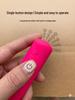 Rechargeable 10-Mode Mini Bullet Vibrator - Strong, Portable Silicone Massager for Women