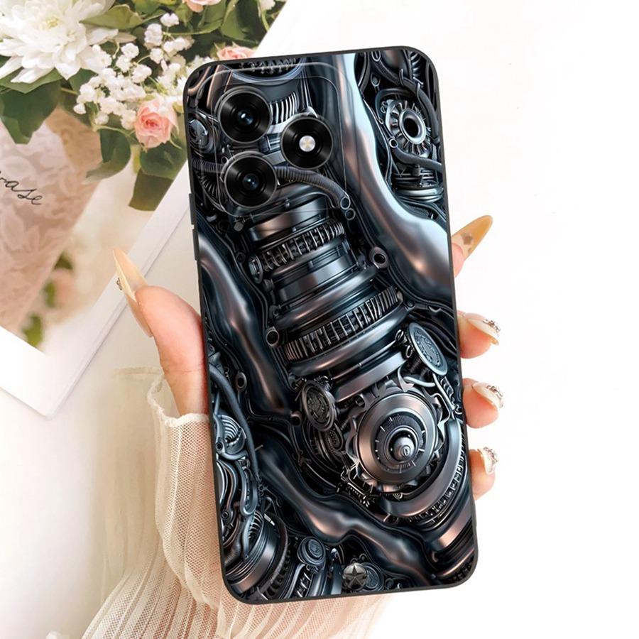 For Honor X5c Plus Case Cute Panda Rabbit Painted Silicone Soft Phone Cases For HonorX5C X 5 C Plus Len Protection Back Cover