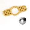 Stainless Steel Coffee Cooling Ball Set No Dilution Metal Coffee Cooler Ice Sphere Holder  Cocktail