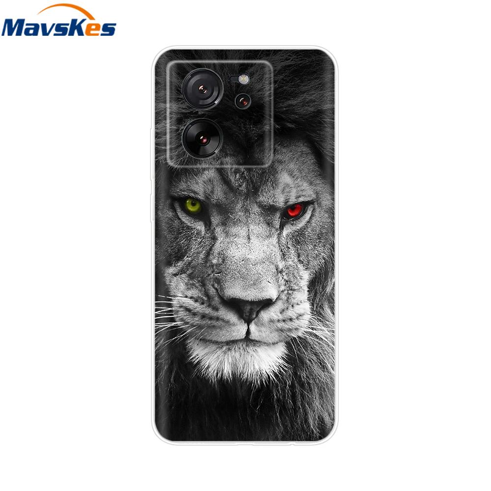 For Xiaomi 13T Pro 5G Case 13T 13 Soft Clear Silicone Bumper Phone Back Cover for Xiaomi 13 Lite 13T Pro Mi13T Shockproof Cases