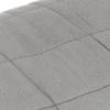 VidaXL Couverture lestée Gris 150x200 cm 7 kg Tissu 350720