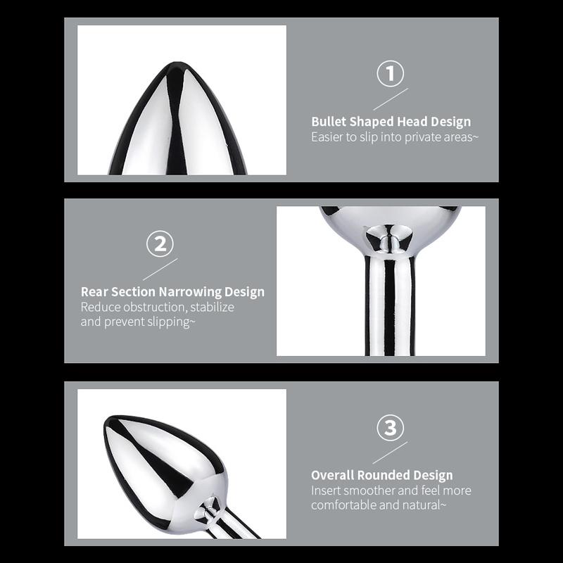 Metal Woman with Plug Fox Ass Tail Couple Anal Plug Animal Intimate Female Masturbation Wearing Artificial Hair Expansion Props