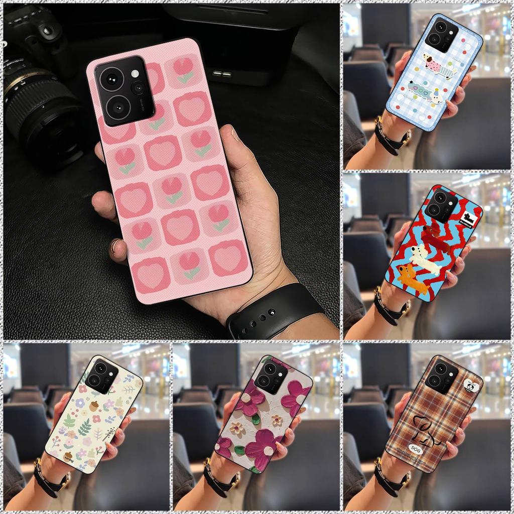 Protective Anti-dust Phone Case For Nokia HMD Skyline Silicone Soft Case Waterproof Back Cover Graffiti Full Wrap Cute
