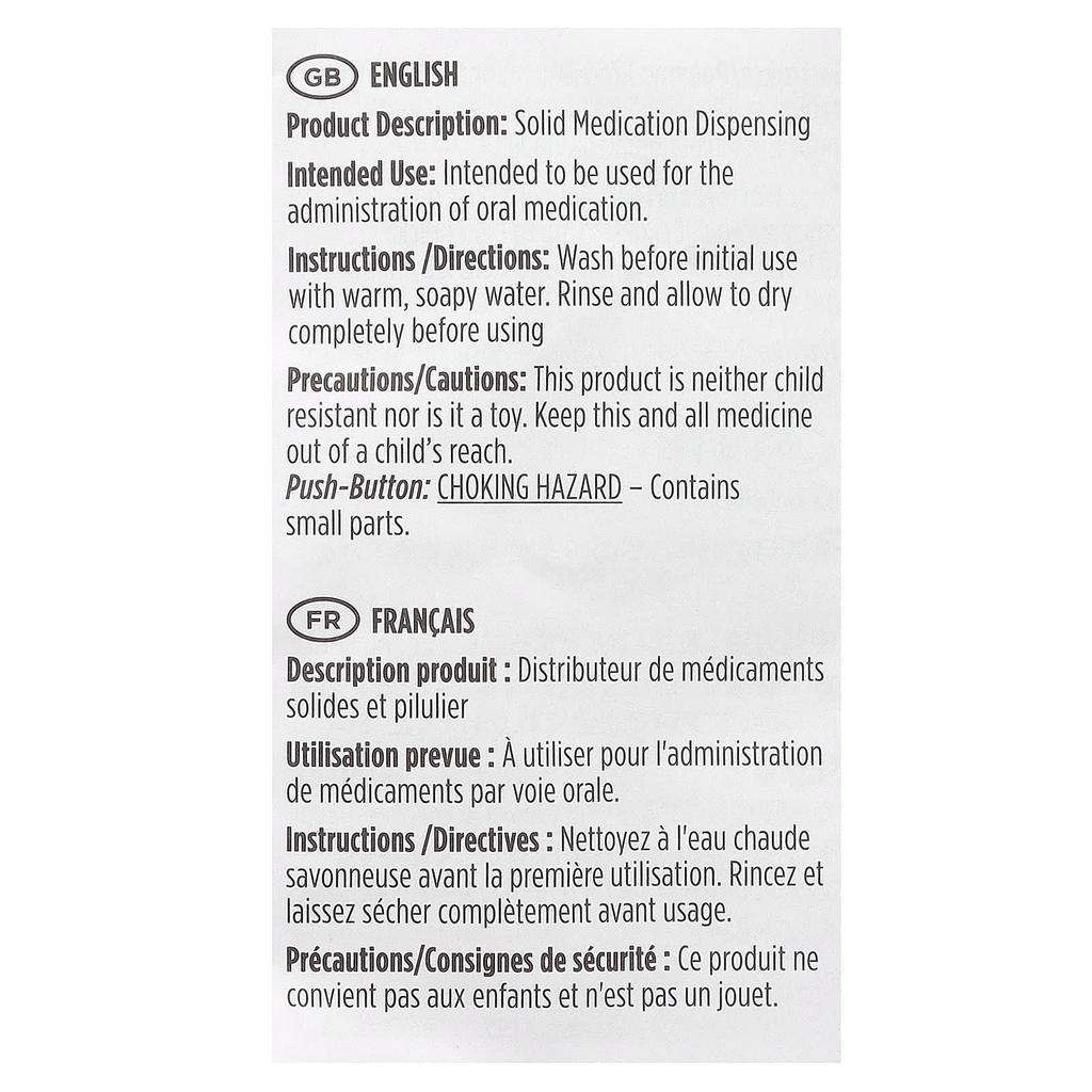 Zásobník na léky, 3 kusy