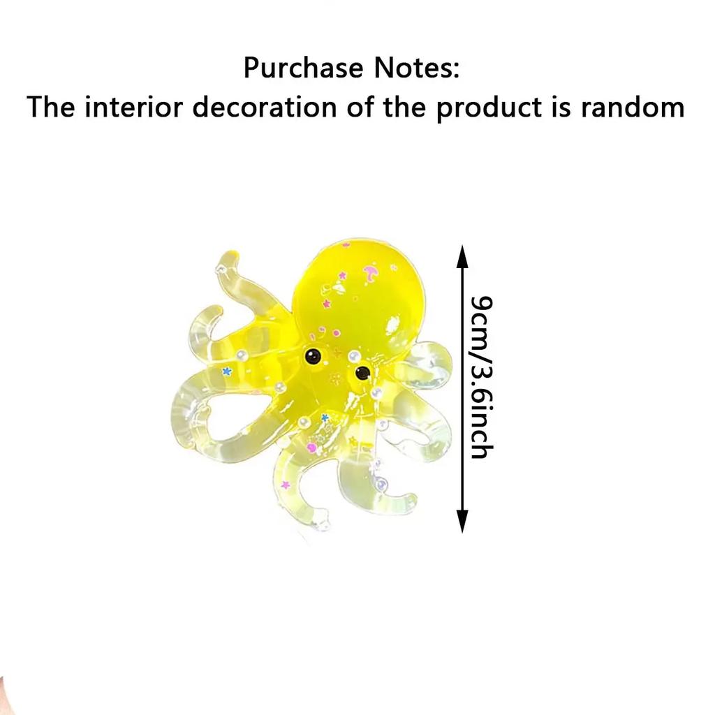 Octopus Squishy Toy,Sensory Stress Relief Fidget Ball for Kids & Adults,Ideal for Classroom Prizes, Party Favors & Holiday Gifts