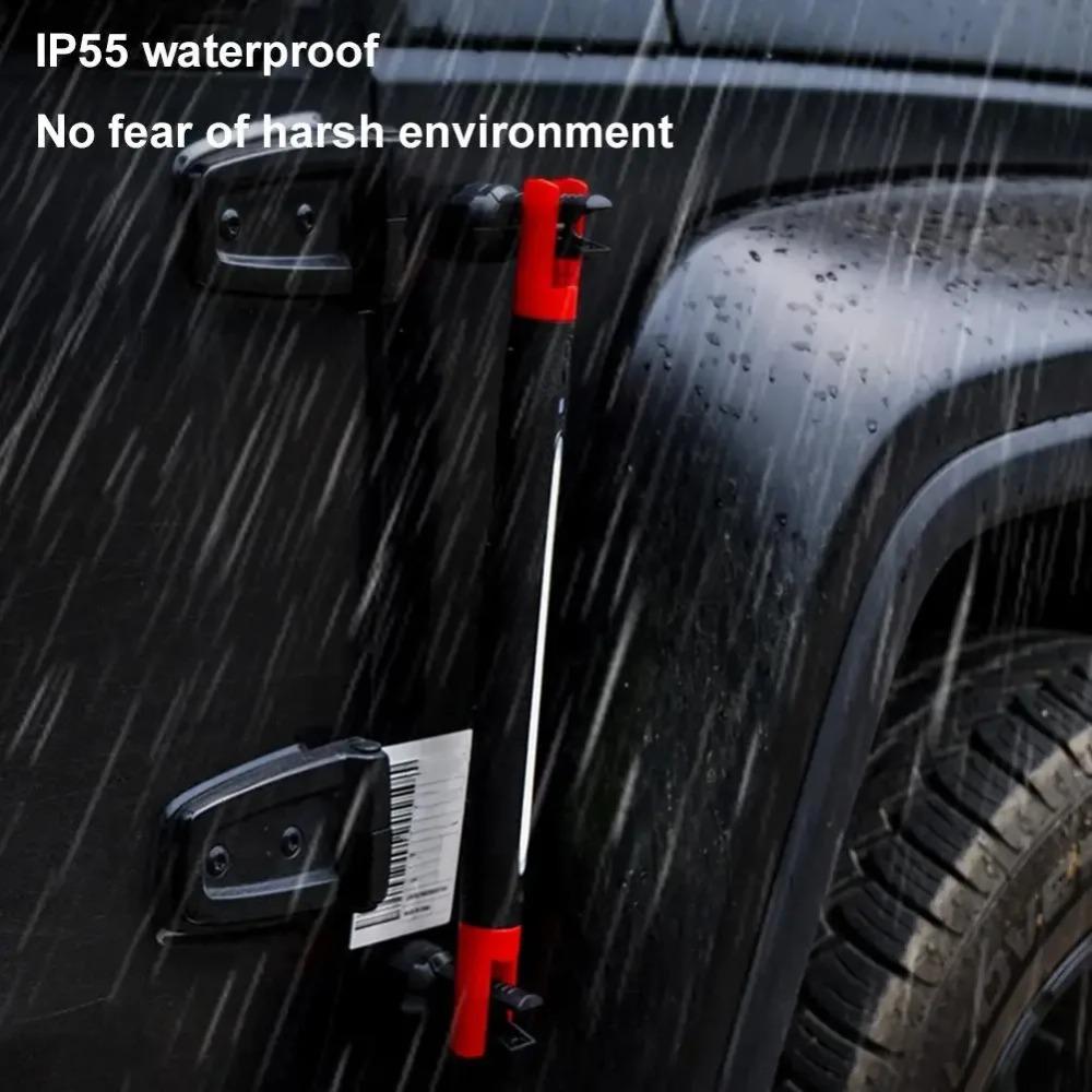 LED Magnetic Work Light Rechargeable Underhood Work Lamp with Hooks & Rotating Magnetic Base For Car Repairing Emergency