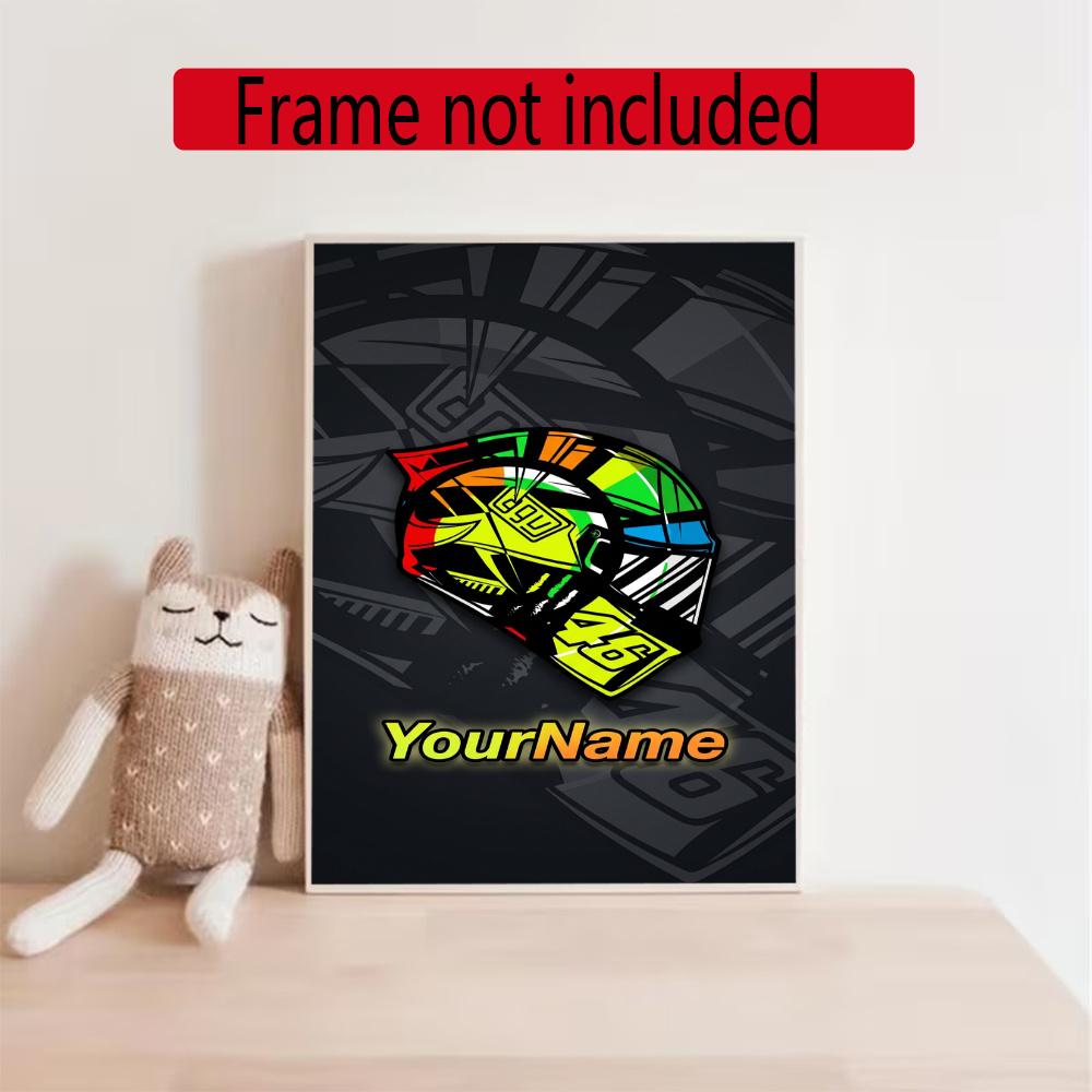 Doctor46 Personalized Name Round Diamond Painting Kit Diamond Embroidery Painting Rhinestones Mosaic Frameless Handwork Decoration Arts