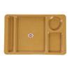 Dulton Melamine Mess Tray Brown Stackable K20-0275BR