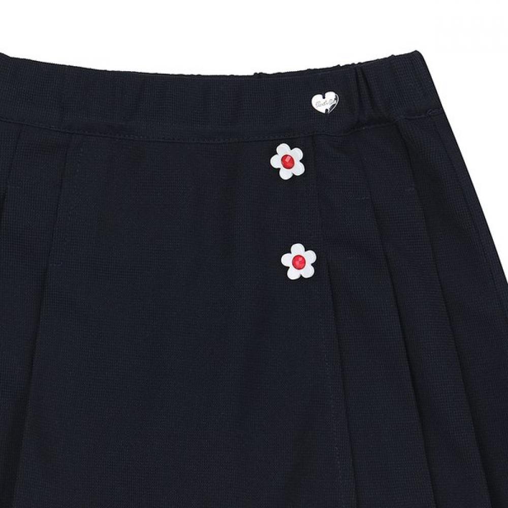 French Cat PleaTed CuloTTes Navy P T q62dsP010
