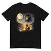 Punch Monkey Moon 90s Retro Animal Vintage Tshirt