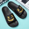 Men's Comfortable Slipper Man Luxury 2024 House Shoes Men's Summer Slippers Walk Around Home Flip Flop Living Room Slippers Sale
