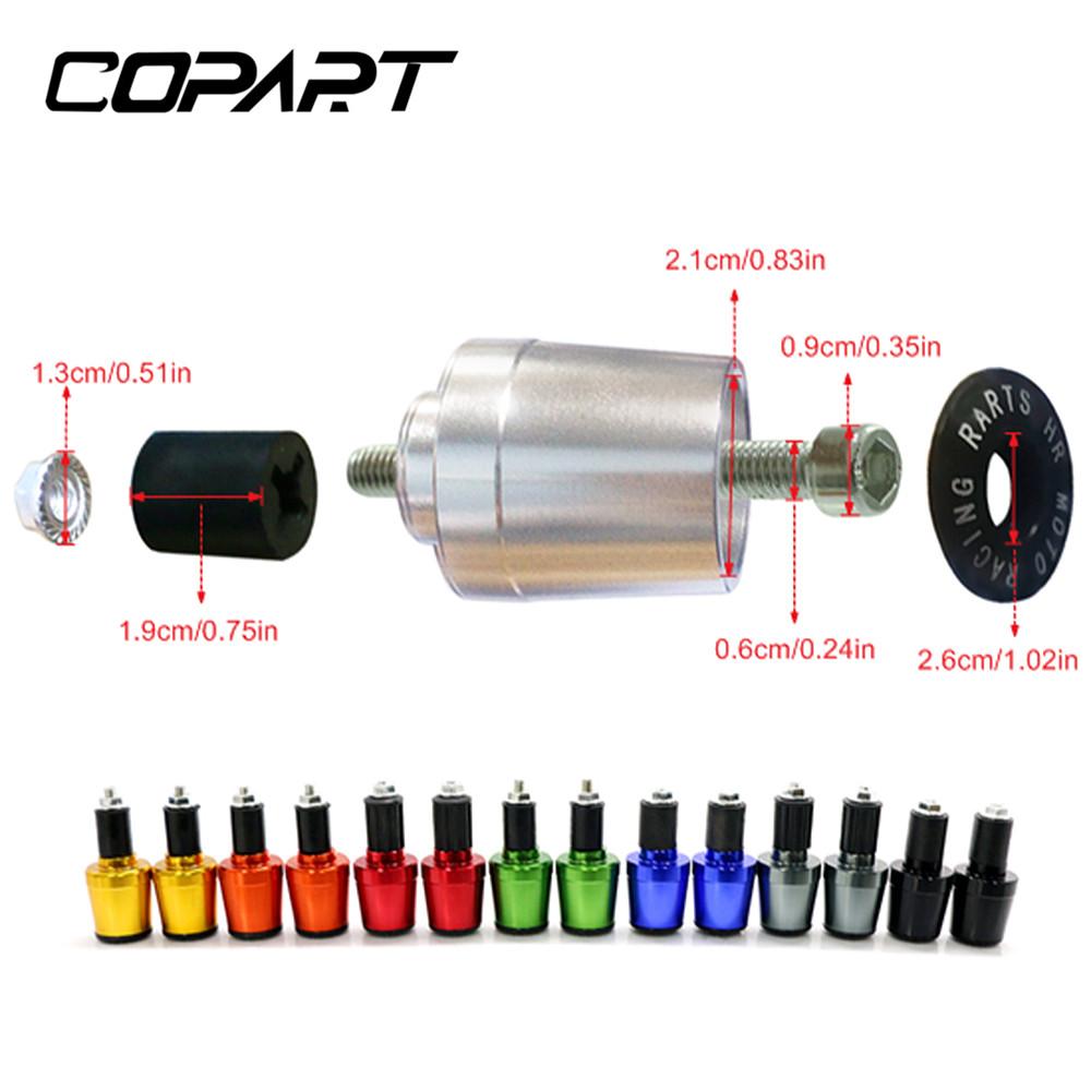 Для мотоцикла Bajaj Pulsar 180 200 NS/200 RS/200 AS 200NS 200RS 200AS 7/8"22MM ручки руля заглушки руля