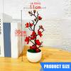 Artificial Potted Flower Tree Faux Foliage Plant for Living Room Office Decoration