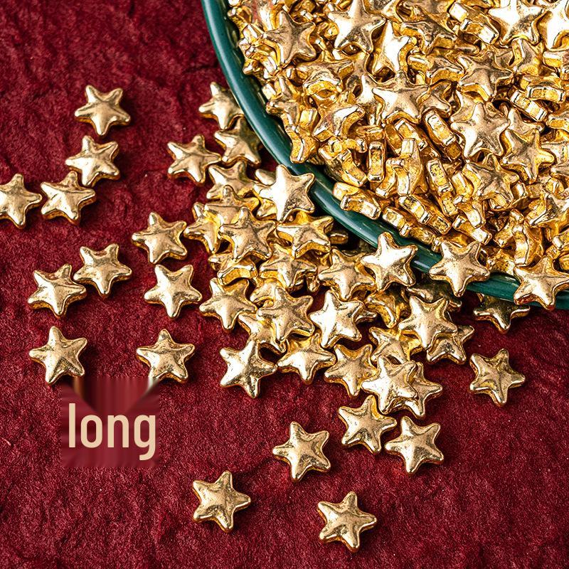 2025 Golden Star Sugar Pearls for Cake and Dessert Decoration