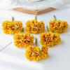 1 Bouquet (6 Heads) Artificial Carnation Floweressories Home Wedding Decoration Bride Wrist Flower Chest Flower Headflower Material New Year