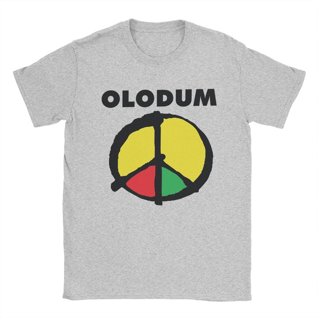 Olodum Ανδρικά T-Shirts Casual 100% Βαμβακερά Μπλουζάκια Στρογγυλή Λαιμόκοψη Κοντομάνικα T-Shirt Δώρο Ρούχα