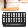 36Pcs Steel Letter Number Leather Stamper Punching Tool for   Leather Craft Printing 3mm