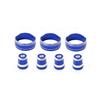 For Honda CRV CR-V  2024 Console Air-Condition Adjust Knob Blue Trim Kit