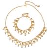 Cross Retro Tassel Necklace with Rhinestone Clavicle Chain - Elegant French-Inspired Jewelry for Women