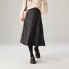 SOFSIL Women's Retro Plaid A-Line Swing Skirt