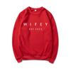 Mikina Wifey EST 2024 Svatba Dárek do sprchy Dárky k zásnubám Mikiny pro snoubence Dámské Grafické Mikiny Pulovry s dlouhým rukávem Top