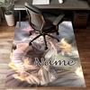 Custom Fairy Tail Mat Personalized Name, Polyester Washable Indoor Entryway Rug, Gift for Christmas, Easter, Thanksgiving Day