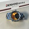 Vintage Y2K Millennium Irregular Shape Judge Watch for Men Retro Fashion Quartz Wristwatch