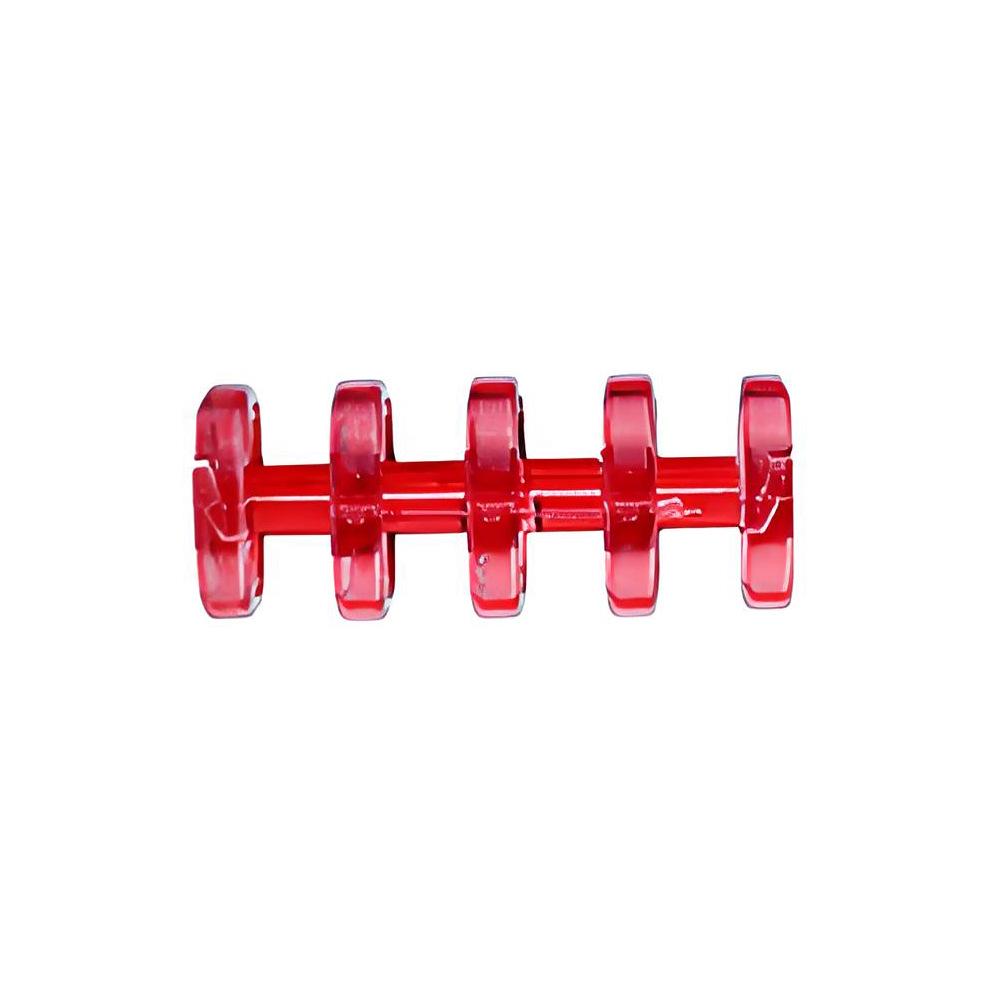 Colorful Large-Capacity 5-Hole Loose-Leaf Ring Binder Clip for DIY Book Binding
