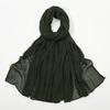 Rayon Crinkle Muslim Women Hijab Viscose Cotton Turbans For Woman Wrinkle Islamic Shawls And Wraps Ramadan Hijabs Scarf 180*70Cm