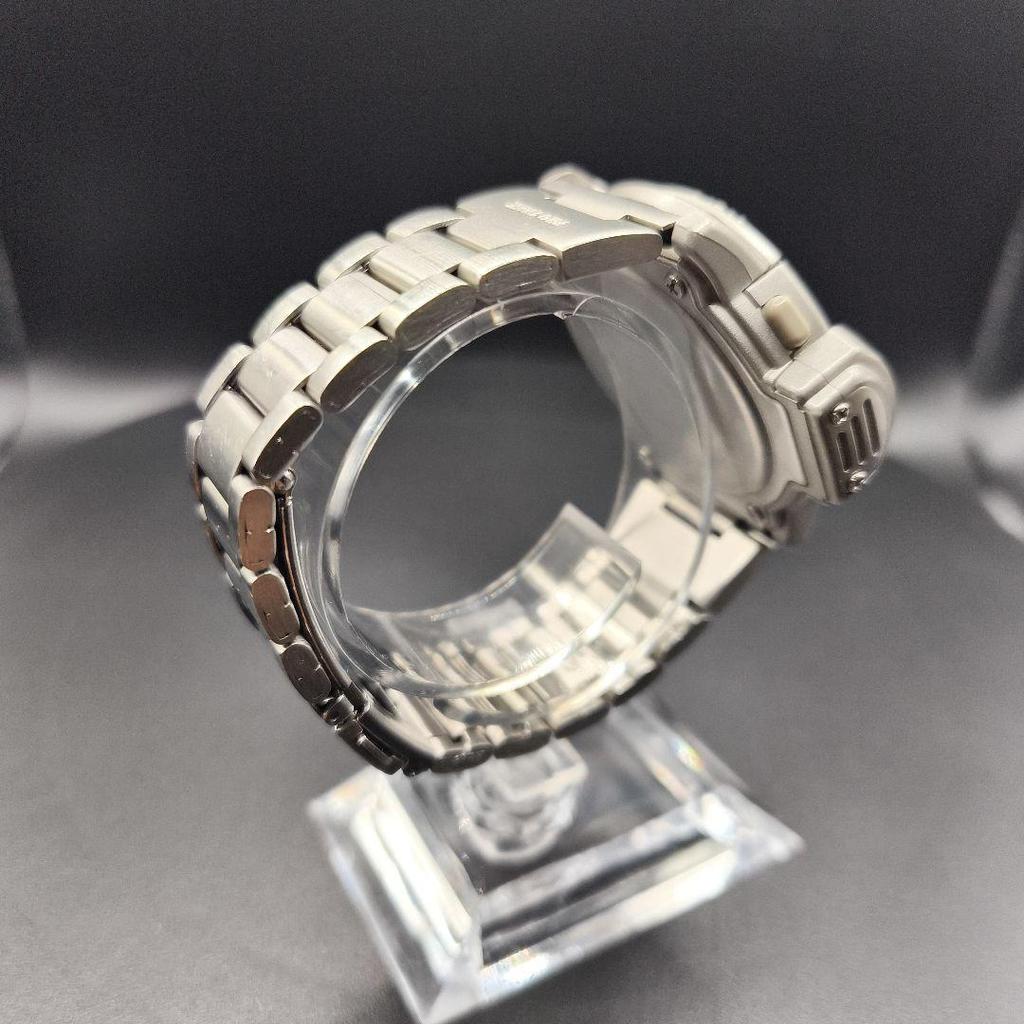 Used CASIO PRO TREK PRL-200 Digital Watch Stainless Steel Working Condition