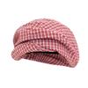 Cloud Y2k Plaid Beret Japanese Newsboy Cap Casual Octagonal Cap  Outdoor