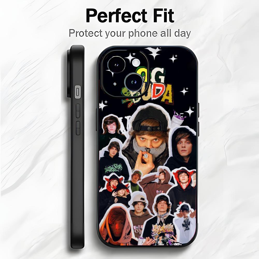 Russian Rap Star O-Og Buda Phone Case Phone Case Soft Packaging Lightweight For iPhone17 16 15 14 13ProMax