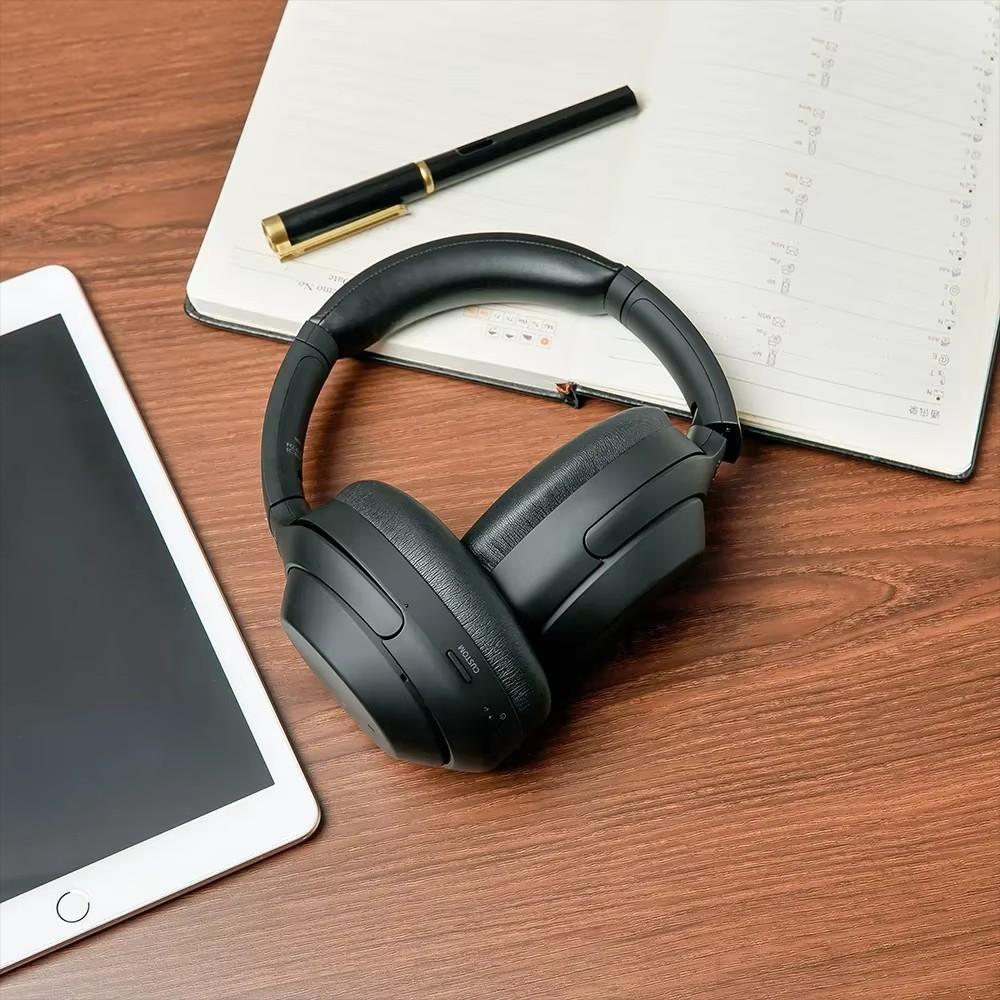 Ersatz-Ohrpolster für Sony WH-1000XM4, Weiche Memory-Schaumstoff-Ohrpolster, Geräuschisolierender Komfort, Kopfhörer-Reparaturteile