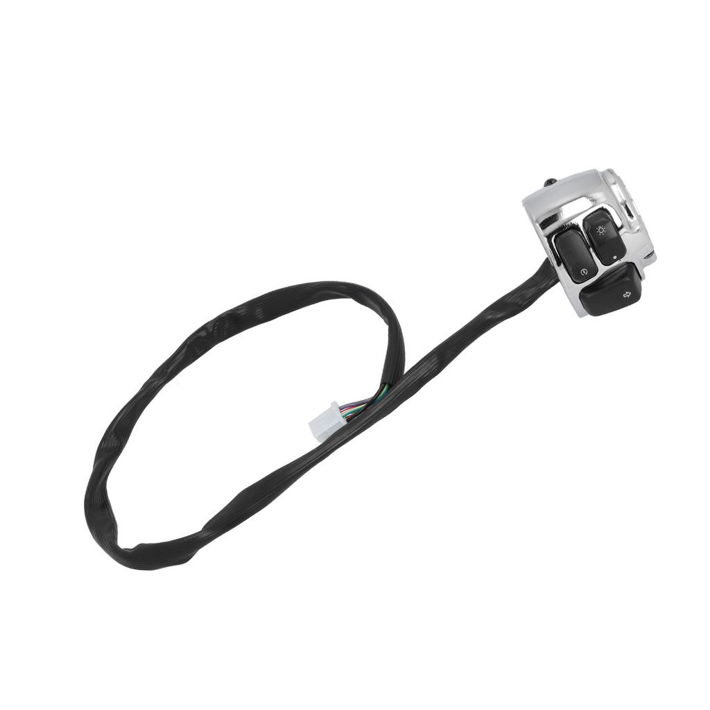 2pcs 1in Motorcycle Handlebar   Headlamp Turn Signal Horn Gear Control Button  