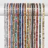 39cm 3x3mm Cub Mărgele Hematit Galvanizat Piatră Naturală Mărgele Distanțiere Libere pentru Realizarea Bijuteriilor Handmade DIY