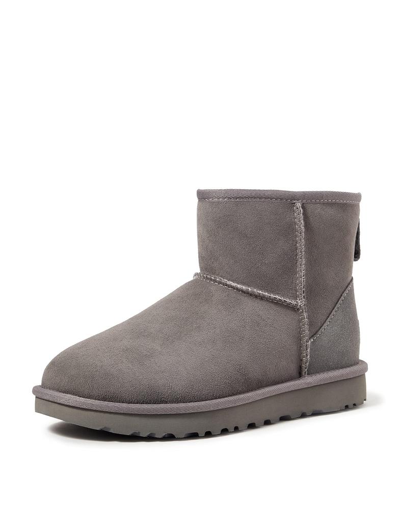 UGG Classic Mini III Grey Sheepskin Size 23cm Boots, (1016222)