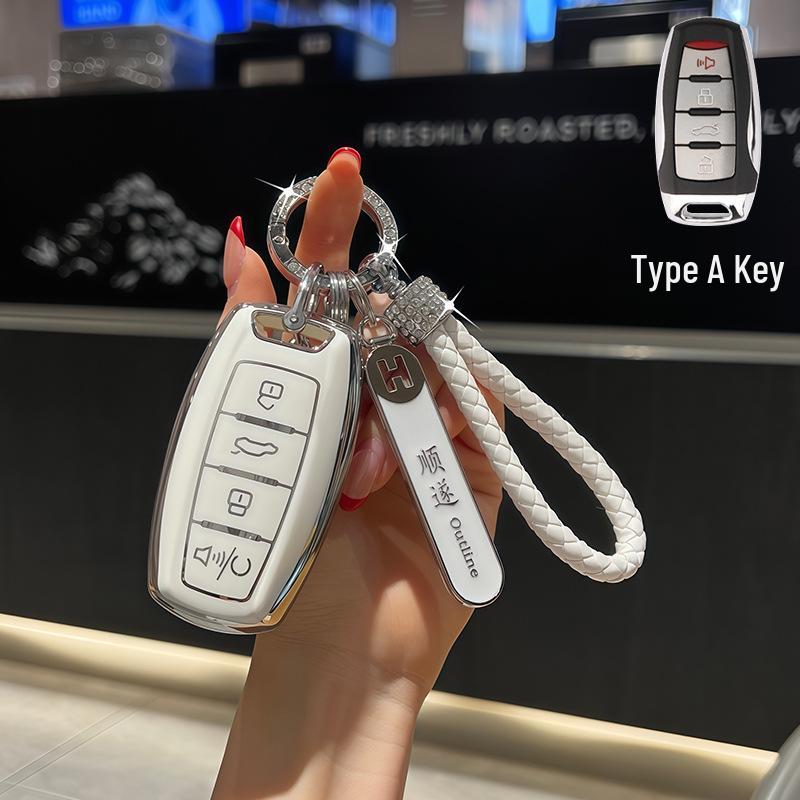 Haval H6/H2S/M6/F5/F7X/Big Dog Key Cover - Durable Car Shell Buckle