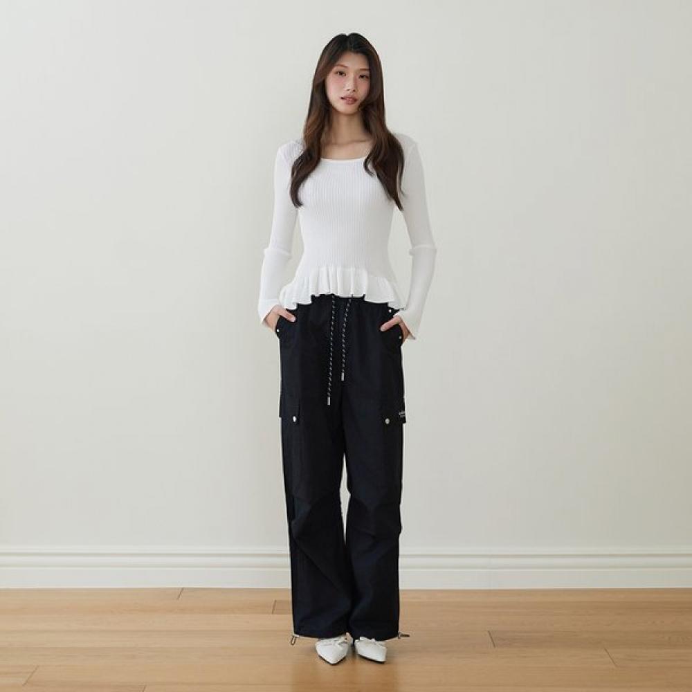 EGOIST String Banding Casual Cargo Pants  Es2opt06 